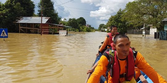 Dalam sepekan, 25 ribu jiwa terdampak banjir di Kutai Barat