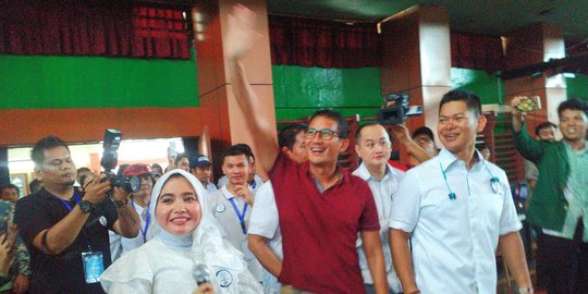 Kembali blusukan, Sandiaga ngaku tak keluar uang sama sekali