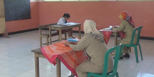 SDN Tanjungkenongo gelar Ujian Nasional hanya diikuti satu siswi