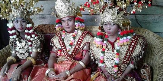 Begini cerita pria di Musi Banyuasin nikahi 2 wanita sekaligus