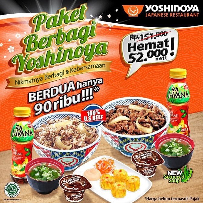 paket berbagi yoshinoya