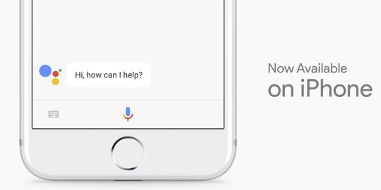 Selamat tinggal Siri, kini Google Assistant ada di iPhone