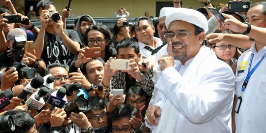 'Kasus Rizieq upaya polisi agar umat Islam tak percaya ulama'