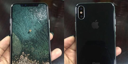 Ini rumor bentuk desain iPhone 8, bagian depan layar semua?