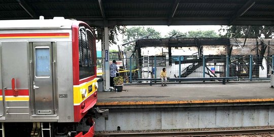 Pascakebakaran, Stasiun Klender sudah dapat dilintasi kereta