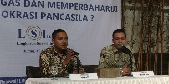 LSI: Rakyat tak nyaman polarisasi pro-kontra Ahok pasca Pilgub DKI