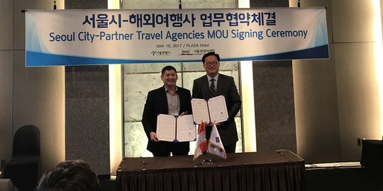 Kembangkan pariwisata, Seoul Metropolitan dan Golden Rama teken MoU