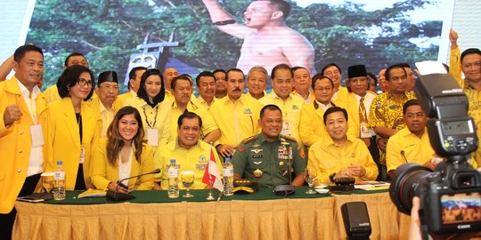 Pesan nasionalisme Panglima TNI di hadapan kader Partai Golkar