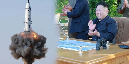 Bangganya Kim Jong-un kembali sukses luncurkan rudal balistik