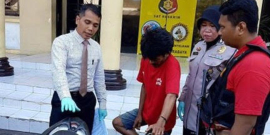 Jimat kebal tak fungsi, pencuri motor meringis sakit usai ditembak