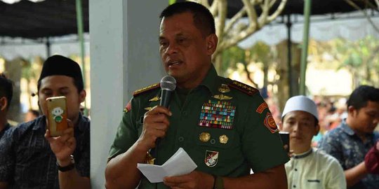 Di Rapimnas Golkar, Panglima TNI baca puisi 'Tapi bukan kami punya'