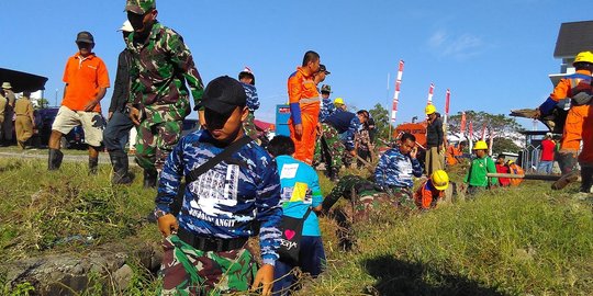 Kerja bakti personel gabungan Kodam XIV Hasanuddin raih rekor MURI