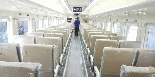 Intip kabin armada premium baru KAI yang disiapkan untuk mudik 2017