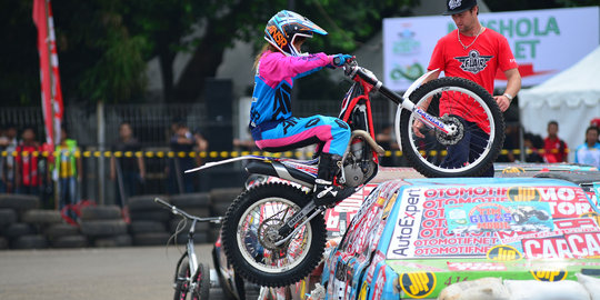 Di Bekasi, Ketua Karang Taruna diberi kendaraan dinas motor trail