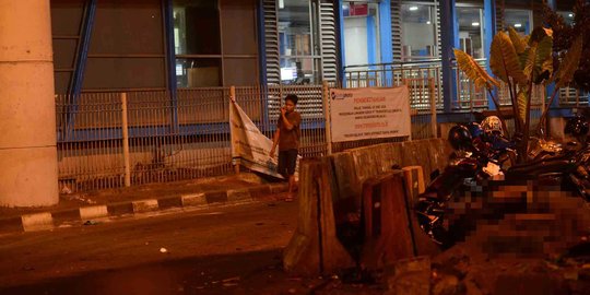 Polisi korban ledakan bom di Kp Melayu sedang menjaga aksi pawai