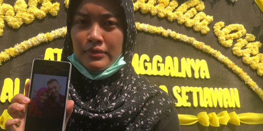 Ketabahan pacar Briptu Ridho korban bom Kampung Melayu