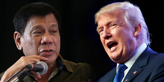 Bocoran transkrip telepon, Trump puji Duterte atasi kasus narkoba
