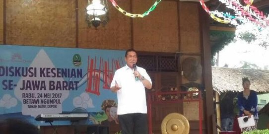 Deddy Mizwar tak masalah diduetkan dengan Ketua DPD Gerindra Jabar