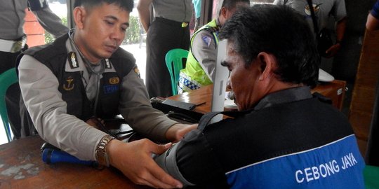 Tekan kecelakaan, sopir bus bertensi tinggi dilarang narik mudik