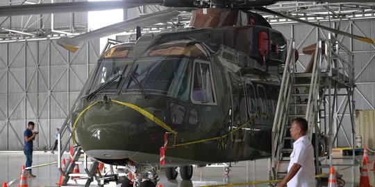 Korupsi pembelian Helikopter AW101, TNI tetapkan 3 tersangka