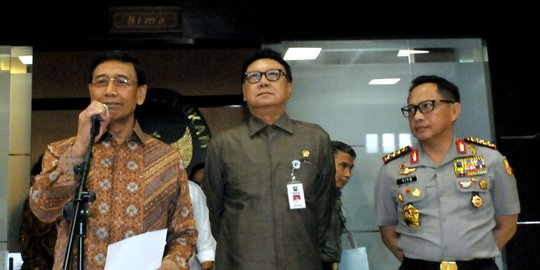 Janji Wiranto bikin UU Terorisme lebih keras seperti negara lain