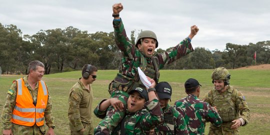 TNI AD tak terkalahkan, kembali jadi juara AASAM di Australia