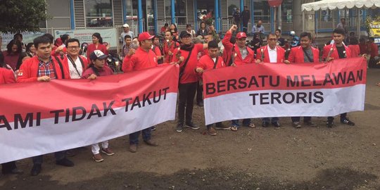 PKPI gelar tabur bunga dan doa bersama di lokasi bom Kampung Melayu