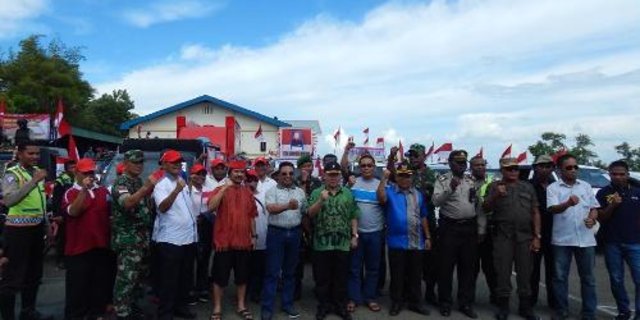 Seribuan warga Jayapura gelar kirab peduli kerukunan