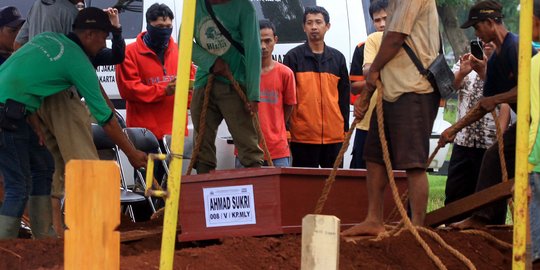 Jenazah teroris Kampung Melayu dikubur di TPU Pondok Rangon