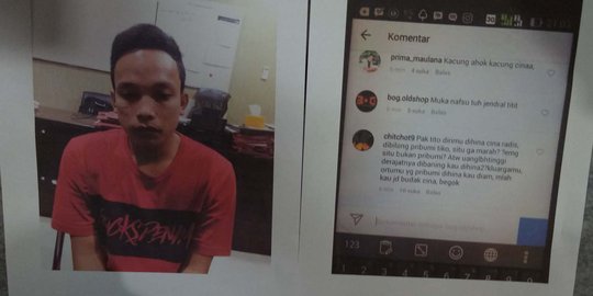 Hina kapolri di Instagram, MS warga Bangkalan diciduk polisi