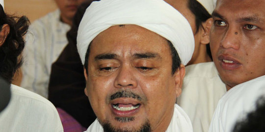 Perburuan Rizieq dimulai usai penetapan tersangka