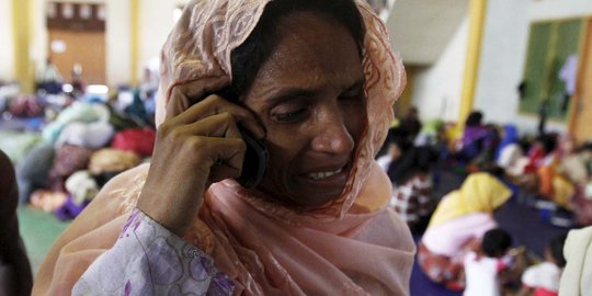 Pengungsian Rohingya di Bangladesh hancur, 350 ribu jiwa dievakuasi