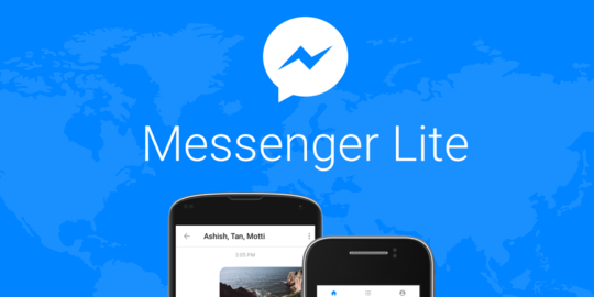Berukuran tak sampai 10 MB, Messenger Lite kini hadir di Indonesia