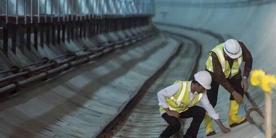 Pembangunan MRT, lalu lintas di Thamrin dialihkan sampai Mei 2018