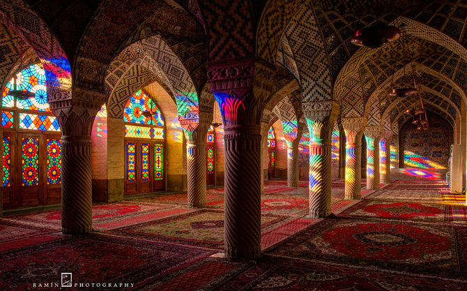 masjid nasir al mulk iran