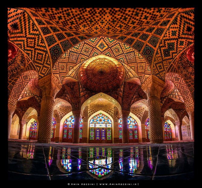 masjid nasir al mulk iran