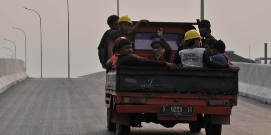 Tol Cisumdawu belum sepenuhnya bisa dilewati saat mudik Lebaran