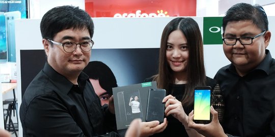 OPPO rilis F3 edisi terbatas Reza Rahadian