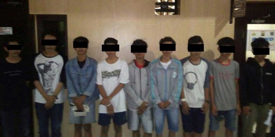 Ini anggota geng motor di Depok, banyak yang masih SMP