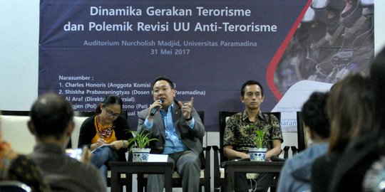 Diskusi pelibatan TNI dalam pencegahan terorisme