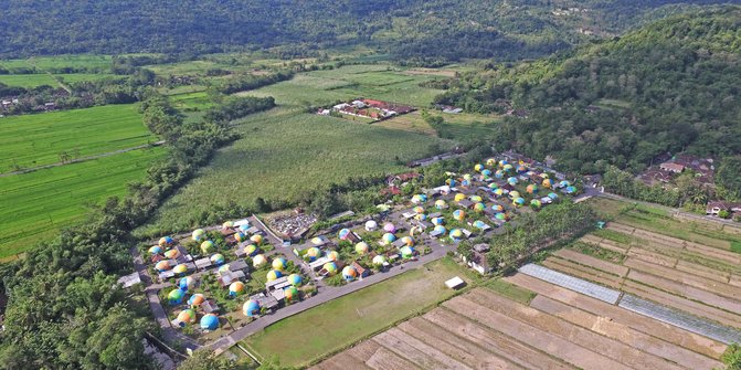 Wajah baru rumah 'Teletubbies' di Sleman yang selfie-able