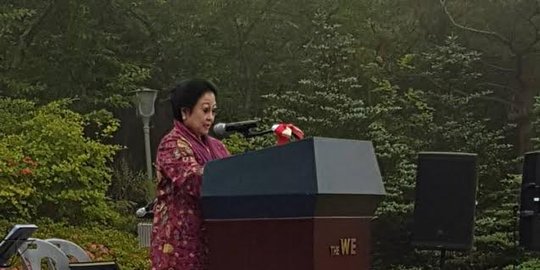 Megawati sebut Pancasila bisa jadi pedoman perdamaian dunia