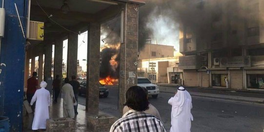 Bom mobil meledak di kota Qatif Arab Saudi