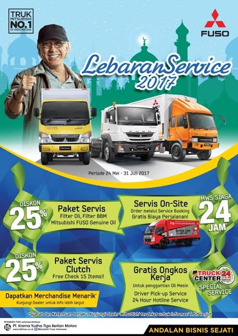 mitsubishi lebaran service 2017