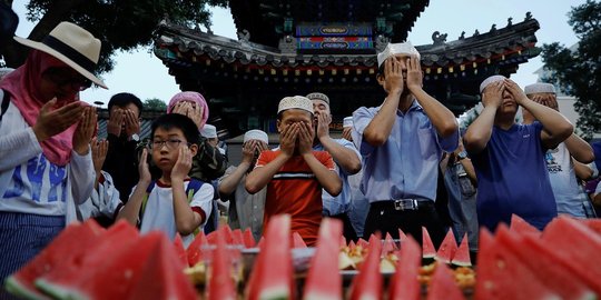 Indahnya kebersamaan muslim China lewati Ramadan