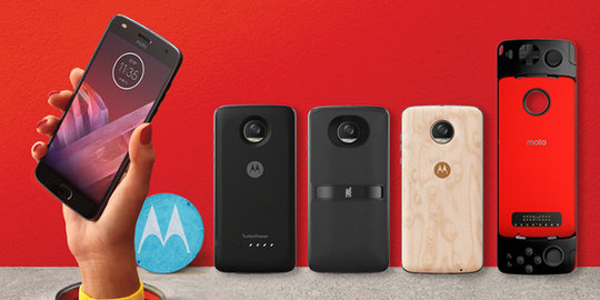 Moto Z2 Play resmi diumumkan, makin tipis dan tetap modular