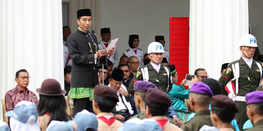 Jokowi: Jangan terjebak saling fitnah, hujat & membuat berita bohong