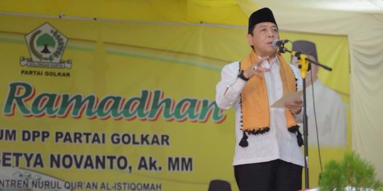Perkuat hubungan dengan NU, Ketum Golkar safari Ramadan di Jatim