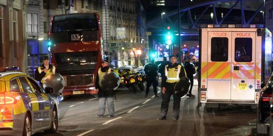 Enam orang tewas, 20 luka dalam aksi teror di Jembatan London