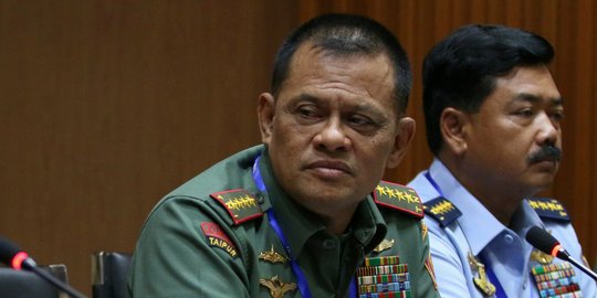 Jenderal Gatot: TNI tidak bisa jaga negara tanpa ulama dan santri